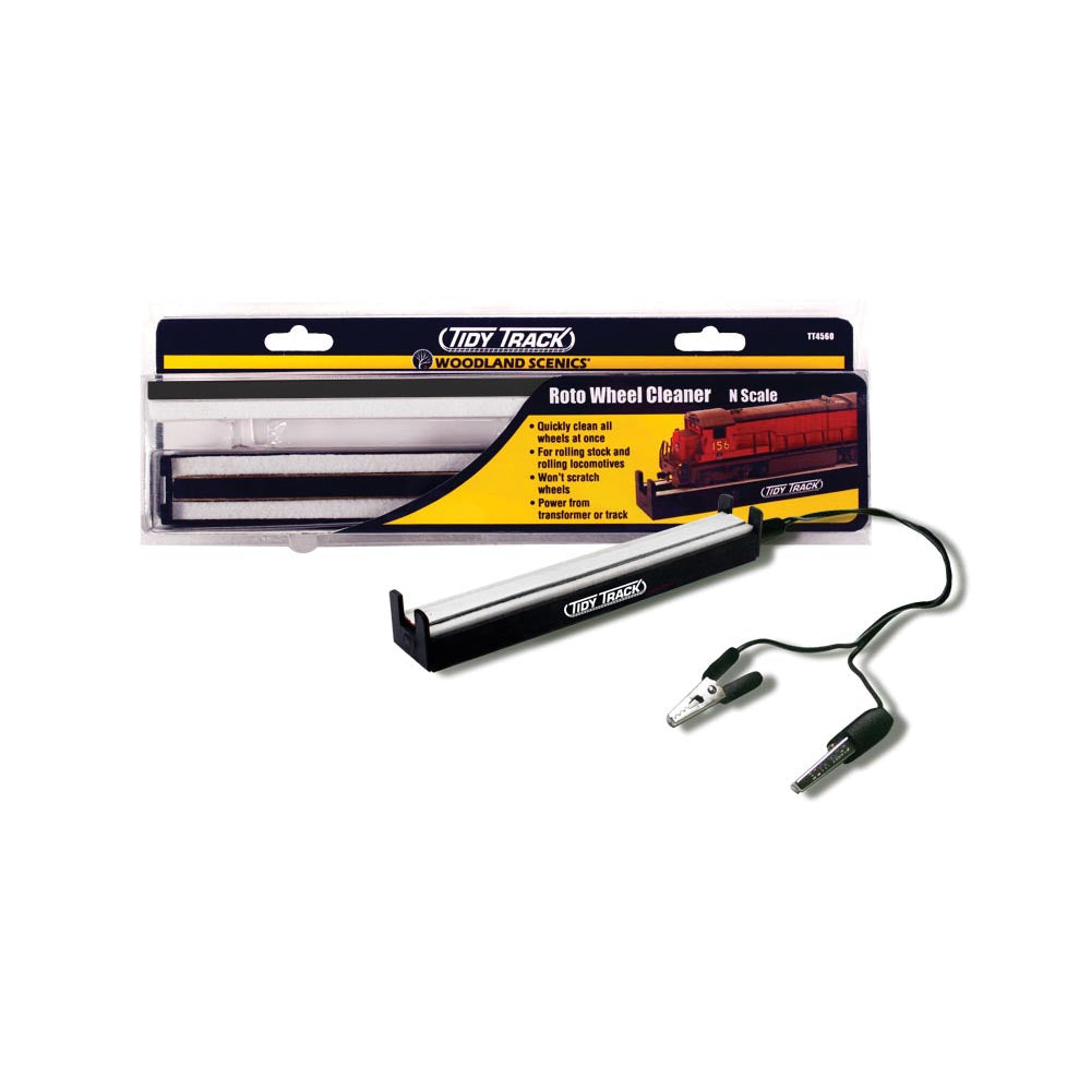 Woodland Scenics TT4560 N Roto Wheel Cleaner™ N Gauge Tidy Track