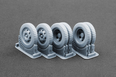 ScaleX Blitz Late Type Disc V1 Ordinary Wheel Set For 1:35 Model Kits