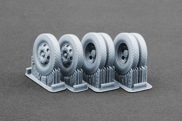 ScaleX Blitz Late Type Disc V2 Ordinary Wheel Set For 1:35 Model Kits