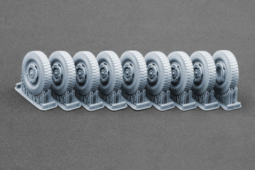 ScaleX Sd.Kfz. 234 Puma v4 Weighted Wheel Set For 1:35 Model Kits