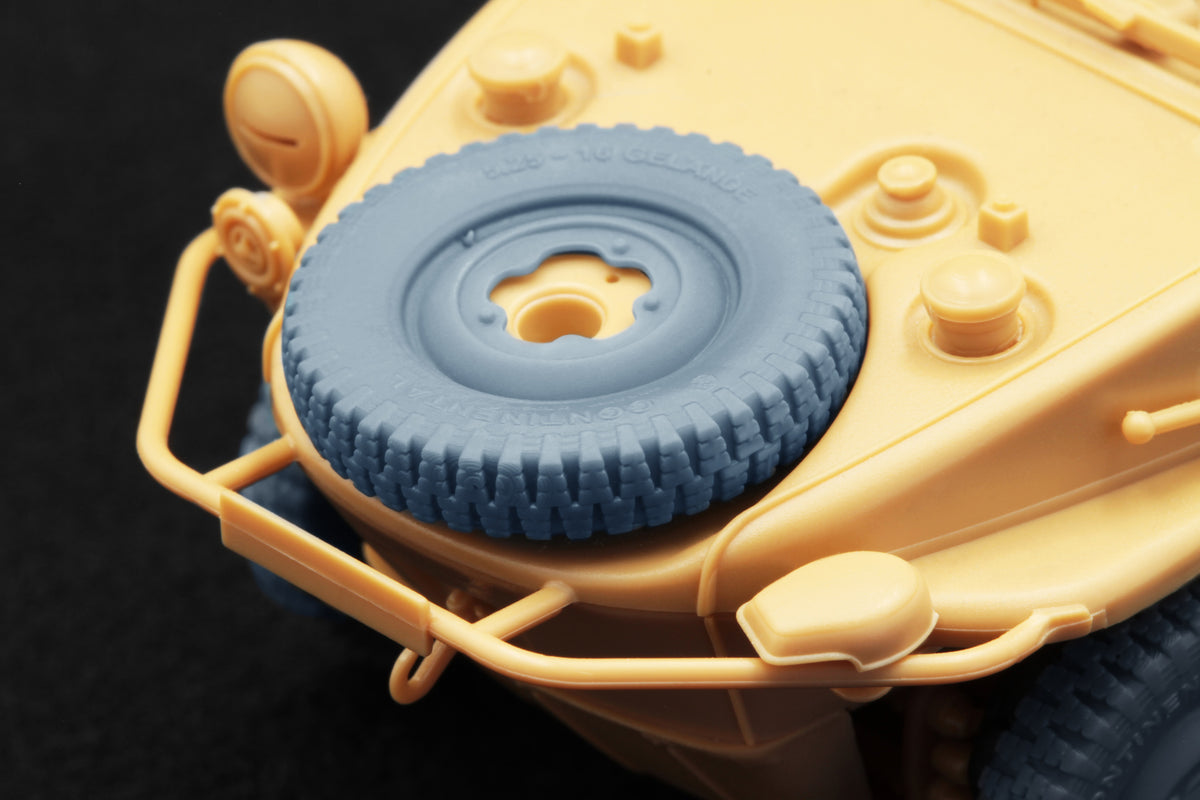 ScaleX Schwimmwagen Gelände v1 5.25-16 Ordinary WheelSet 1:35 Model Kit WW-35014