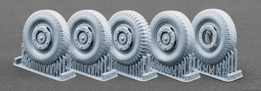 ScaleX Sd.Kfz. 234 Puma V2+V2+V1+V3 Weighted Wheel Set for Dragon 1:35 ModelKits
