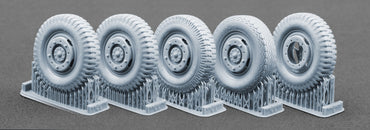 ScaleX Sd.Kfz. 234 Puma V1+V1+V4+V3 Weighted Wheel Set for Dragon 1:35 ModelKits