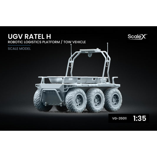 ScaleX UGV Ratel H 1:35 3D Printed Model Kit VG-35011
