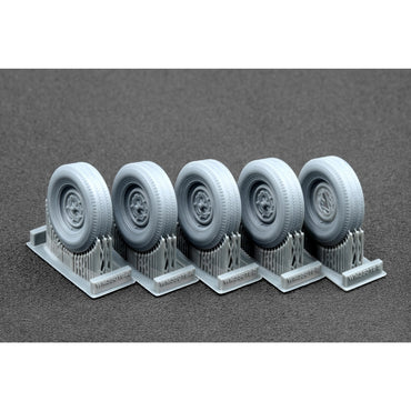 ScaleX VW T2 Van Ordinary Wheel Set for AK 1:35 Model Kits