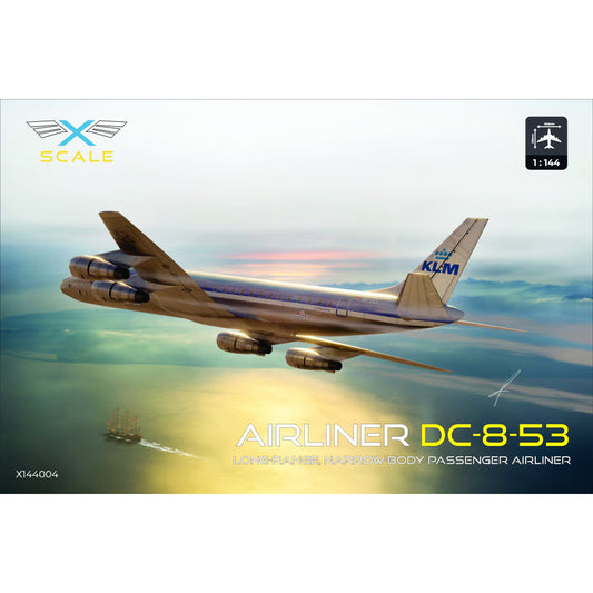 X-Scale 144004 KLM DC-8-53 1:144 Model Kit
