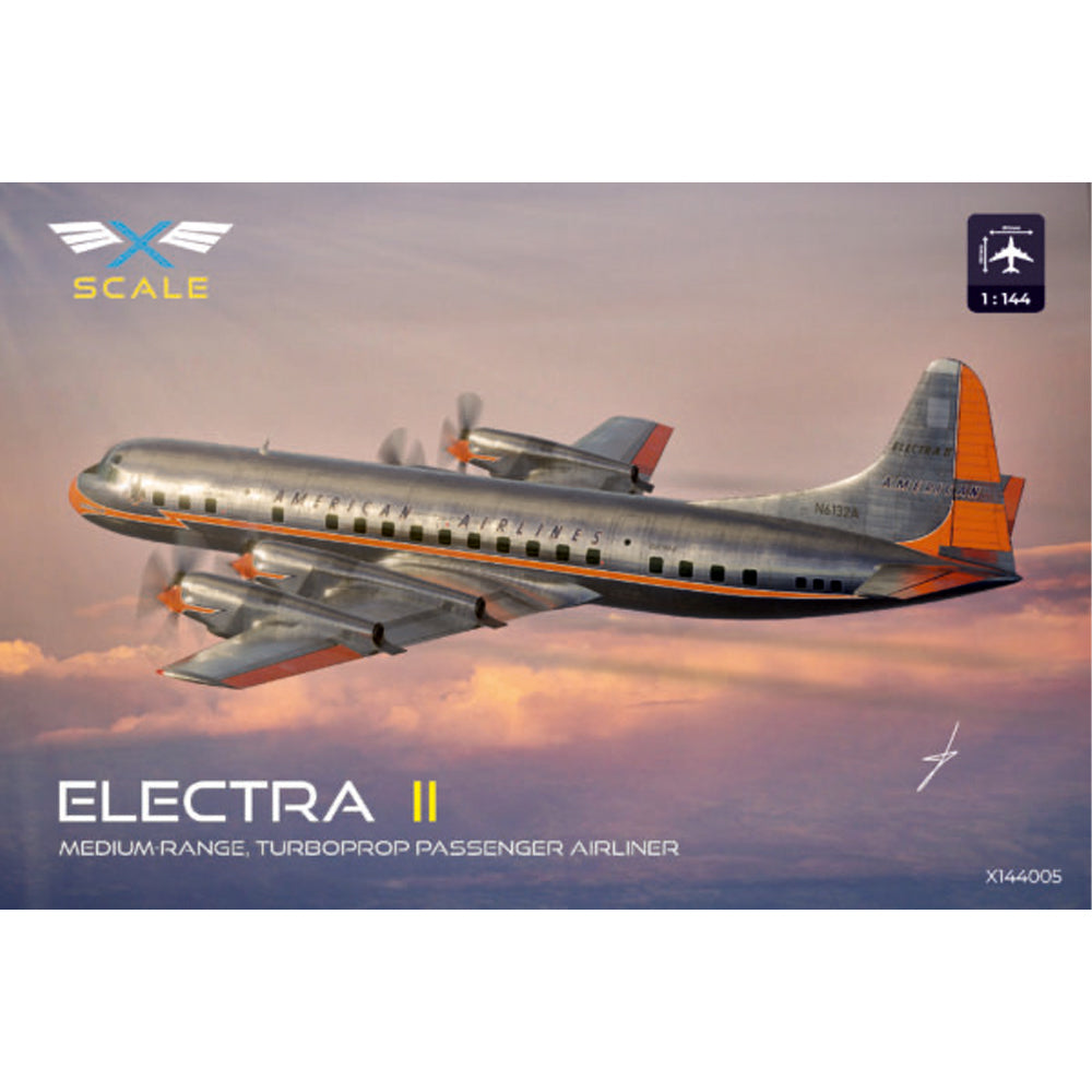 X-Scale 144005 American Airlines Electra II 1:144 Model Kit
