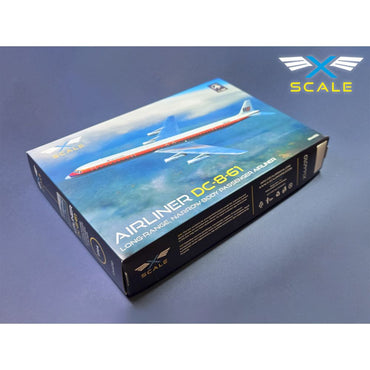 X-Scale 144010 United Airlines DC-8-61 Passenger Airliner 1:144 Model Kit