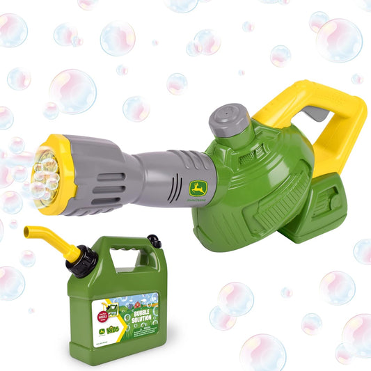 John Deere Bubble Leaf Blower & Refill Can