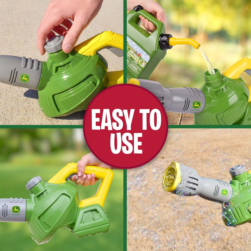 John Deere Bubble Leaf Blower & Refill Can
