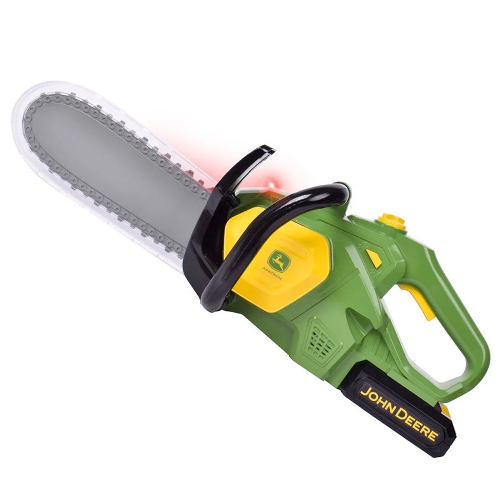 John Deere Motorised Chainsaw Toy Age 3+ TOMY