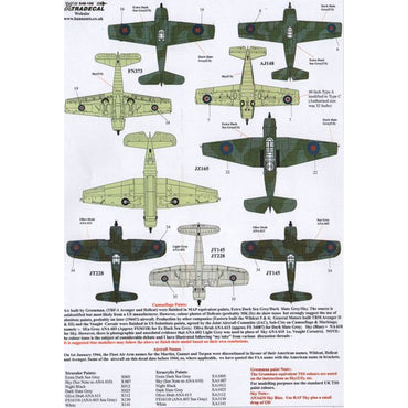Xtradecal 48102 US Aircraft in the FAA Pt 1 Yanks w/Roundels 1:48 Decal Set
