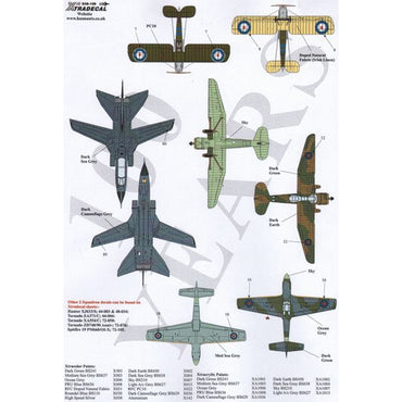 Xtradecal 48109 RFC/RAF 100 Years of Shiny 2 Squadron 1:48 Model Kit Decals