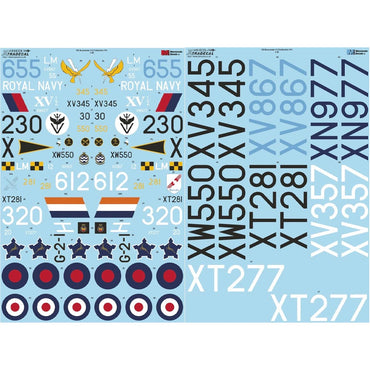 Xtradecal Blackburn Buccaneer S.2 Collection Part 1 1:48 Aircraft Decals X48228