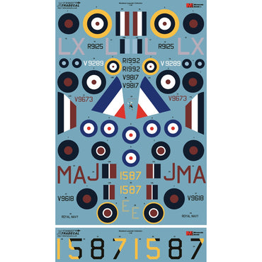 Xtradecal X48257 Westland Lysander Collection 1:48 Decal Set