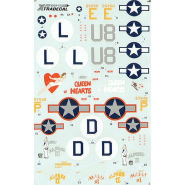 Xtradecal 72025 Consolidated B-24H Liberator 1:72 Model Kit