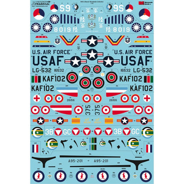 Xtradecal 72345 de Havilland DHC-2 Beaver Worldwide 1:72 Model Kit Decals