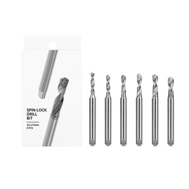 DSPIAE Spin-Lock Drill Bit Set 03 for Mobius Hand Drill 2-3.1mm XDB-S03