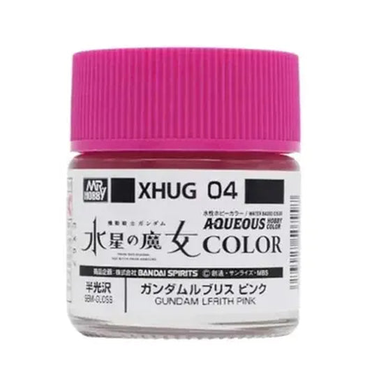 Mr Hobby Aqueous Gundam Colour XHUG-04 Lfrith Pink 10ml Acrylic Paint