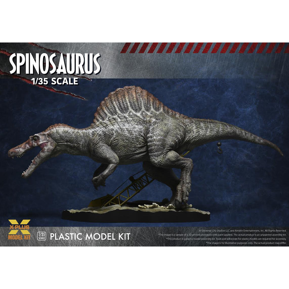X-Plus Jurassic Park III: Spinosaurus 1:35 Model Kit 411-200099CP