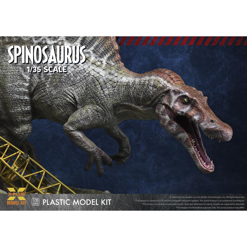 X-Plus Jurassic Park III: Spinosaurus 1:35 Model Kit 411-200099CP