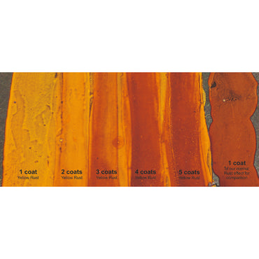 Dirty Down Yellow Rust Effect Paint 25ml Bottle for Weathering & Diorama