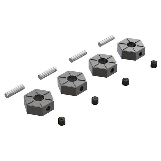 Arrma Wheel Hex Metal 12mm (4) RC Spares AR310816