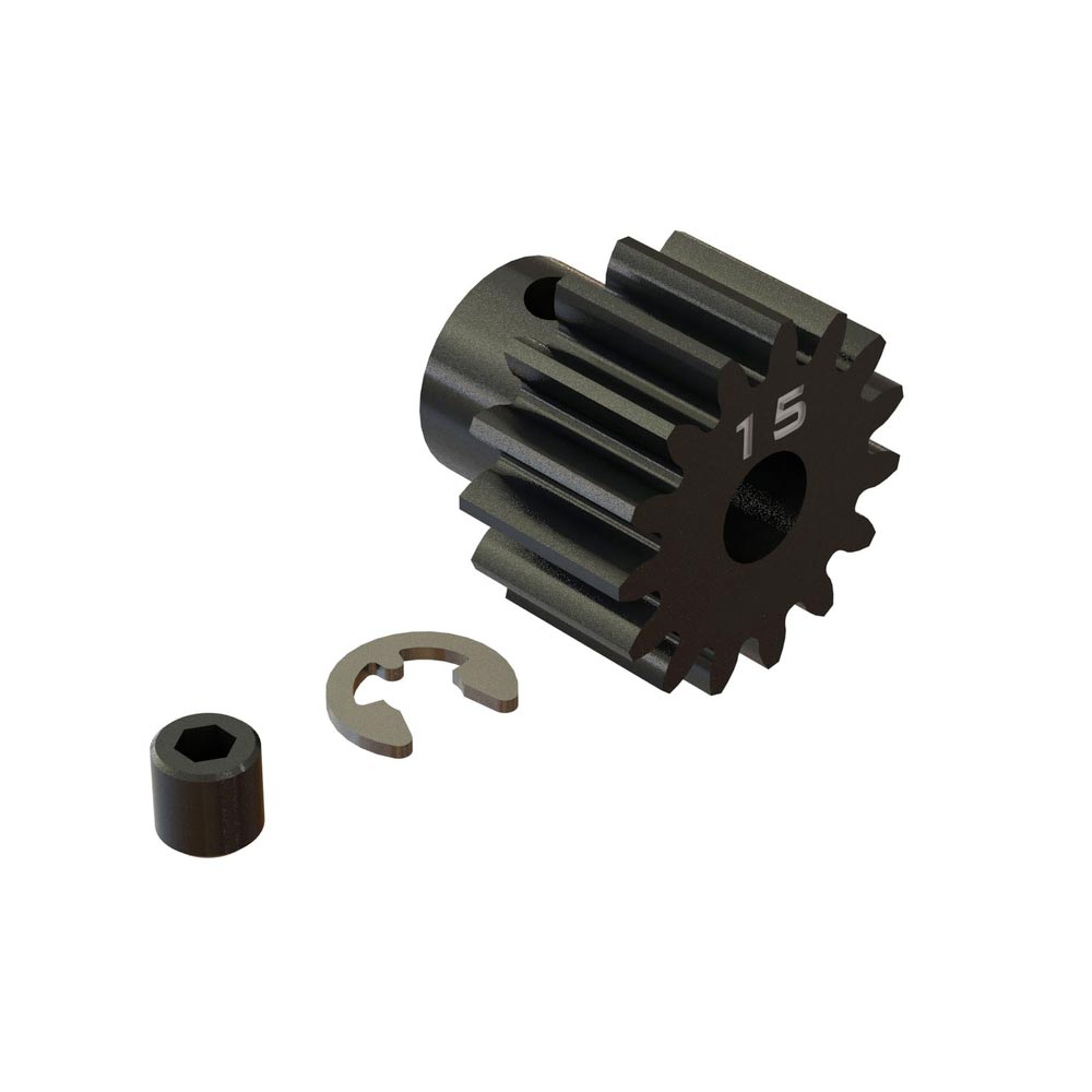 Arrma 15T Mod1 Safe-D5 Pinion Gear 6S RC Car Spares ARA310962