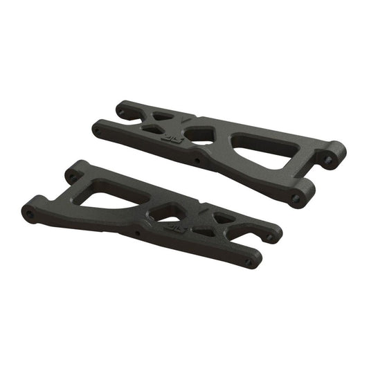 Arrma Front Suspension Arms (2) Typhon, Big Rock 3S etc RC Spares AR330543