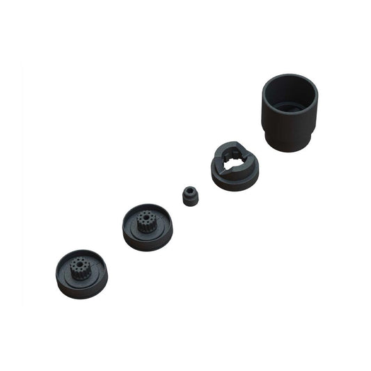 Arrma 340165 Servo Saver Plastic Parts Set Kraton/Outcast 8S RC Car Spare Part