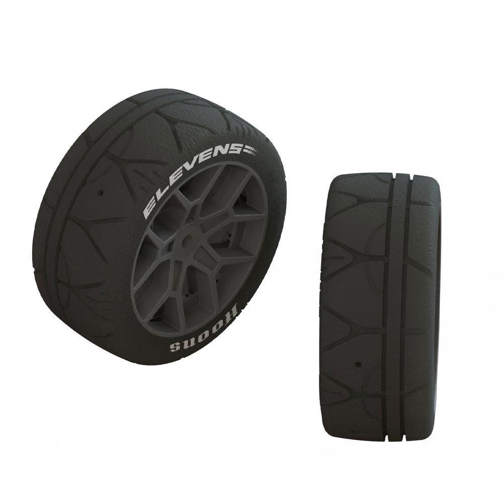Arrma dBoots ELEVENS 35/085 2.4 White Tire Set (1 Pair) RC Spare Tyres ARA550093