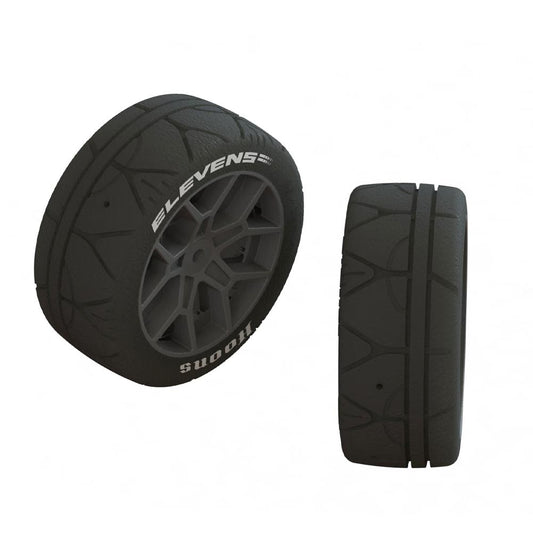 Arrma dBoots ELEVENS 35/085 2.4 White Tire Set (1 Pair) RC Spare Tyres ARA550093