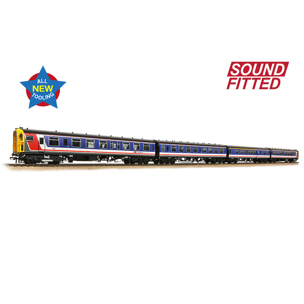 Bachmann Branchline 31-422SF Class 411 4-CEP 4-Car EMU (Refurbished) 1512 BR Network SouthEast OO Gauge