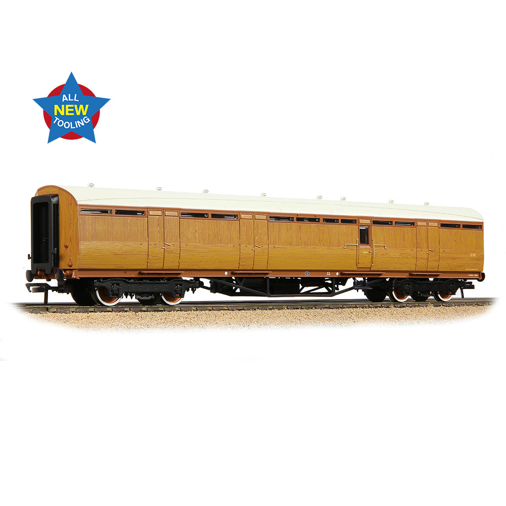 Bachmann Branchline 34-360 LNER Thompson Full Brake LNER Teak Effect OO Gauge
