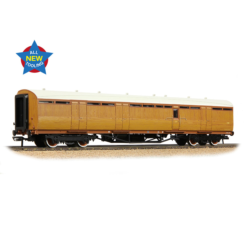 Bachmann Branchline 34-360A LNER Thompson Full Brake LNER Teak Effect OO Gauge