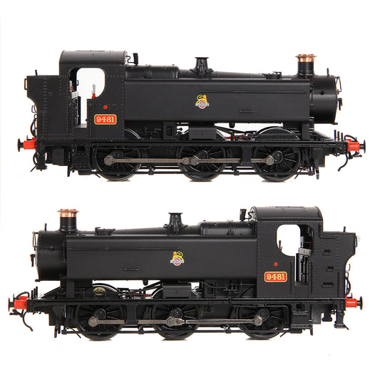 Bachmann Branchline 35-026A GWR 94XX Pannier Tank 9481 BR Black (Early Emblem) OO Gauge