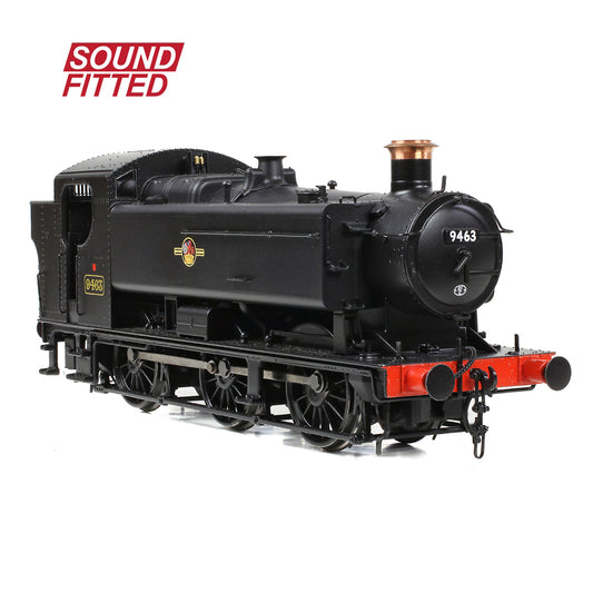 Bachmann Branchline 35-027ASF GWR 94XX Pannier Tank 9463 BR Black (Late Crest) OO Gauge
