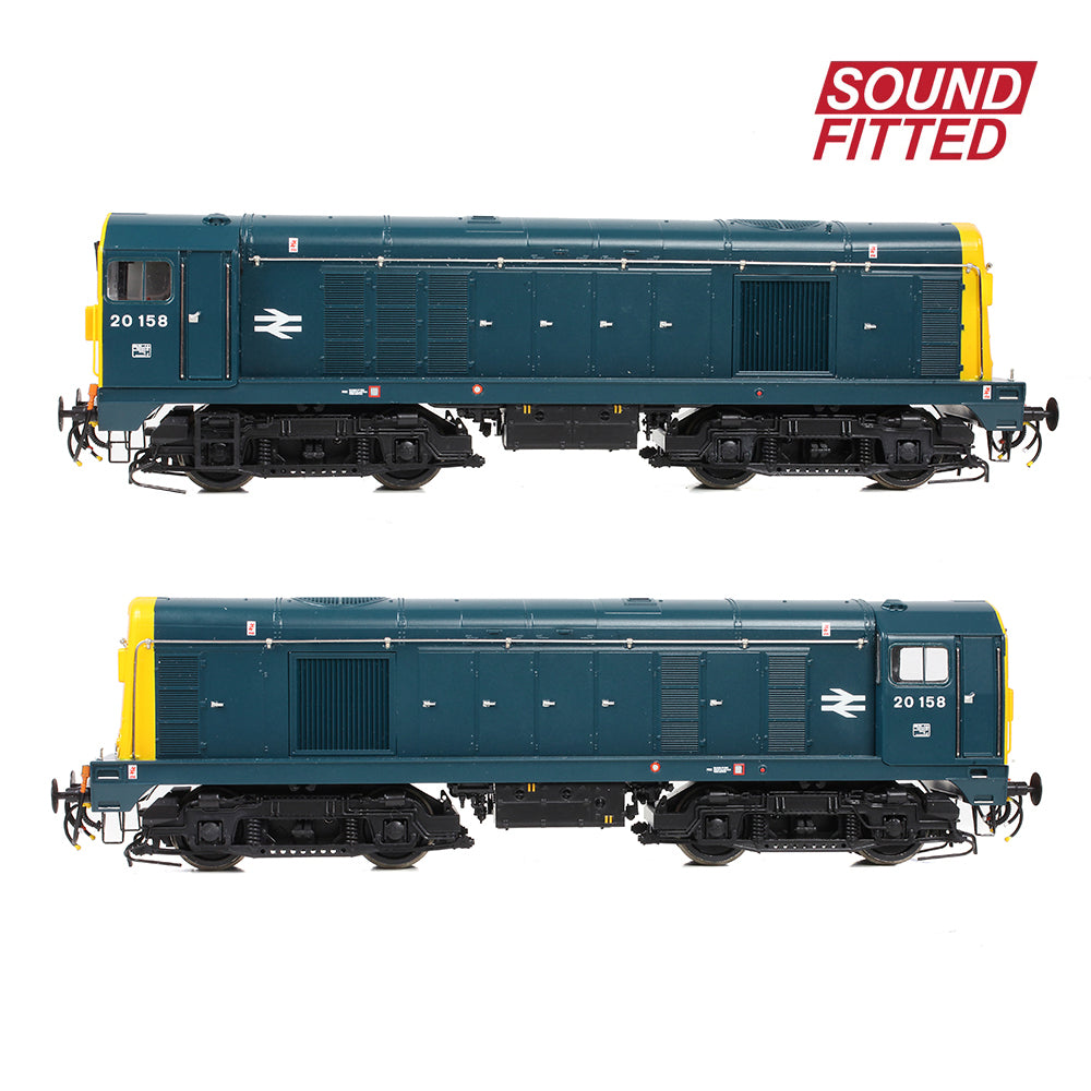 Bachmann Branchline 35-354SF Class 20/0 Headcode Box 20158 BR Blue OO Gauge