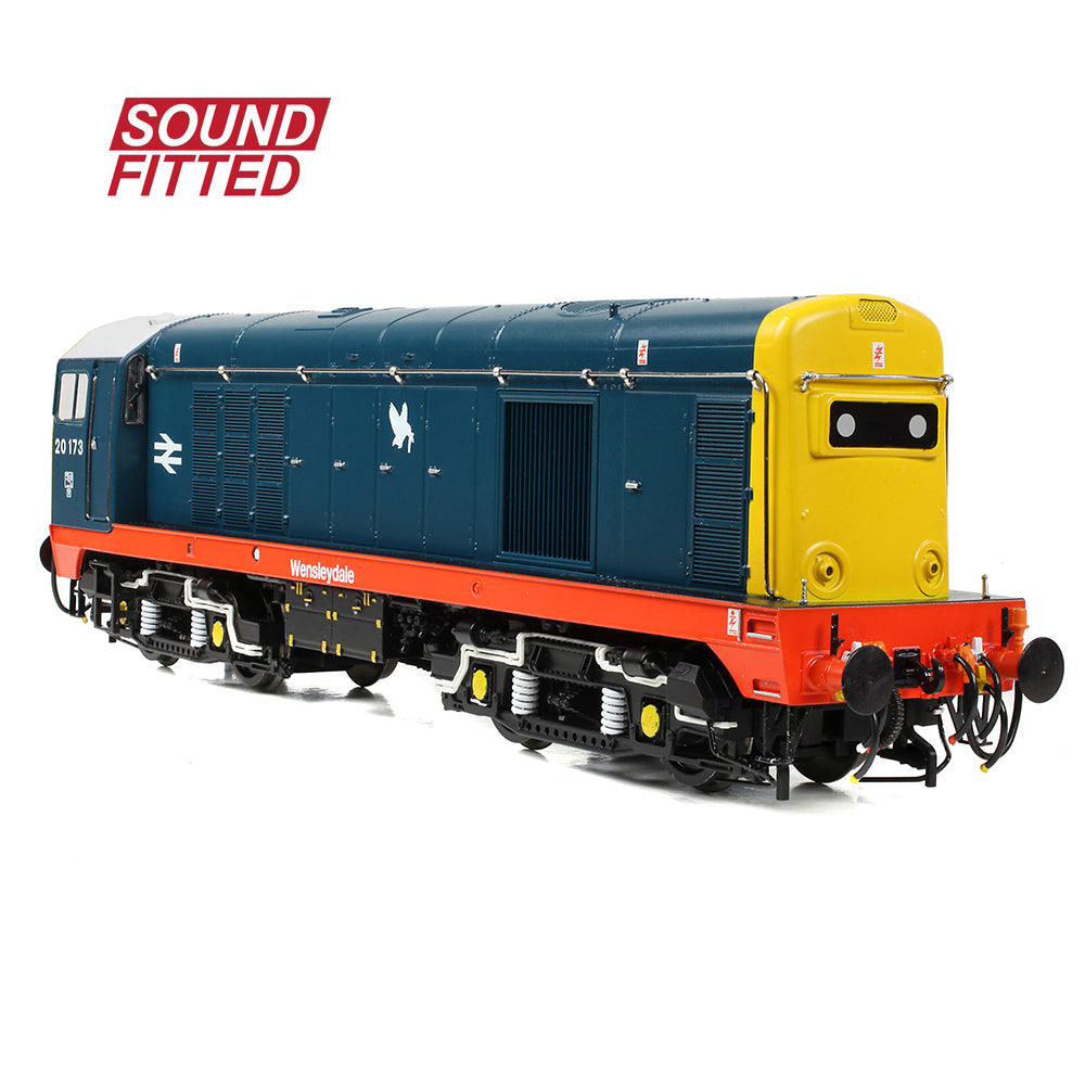Bachmann Branchline 35-358SF Class 20/0 Headcode Box 20173 'Wensleydale' BR Blue (Red Solebar) OO Gauge