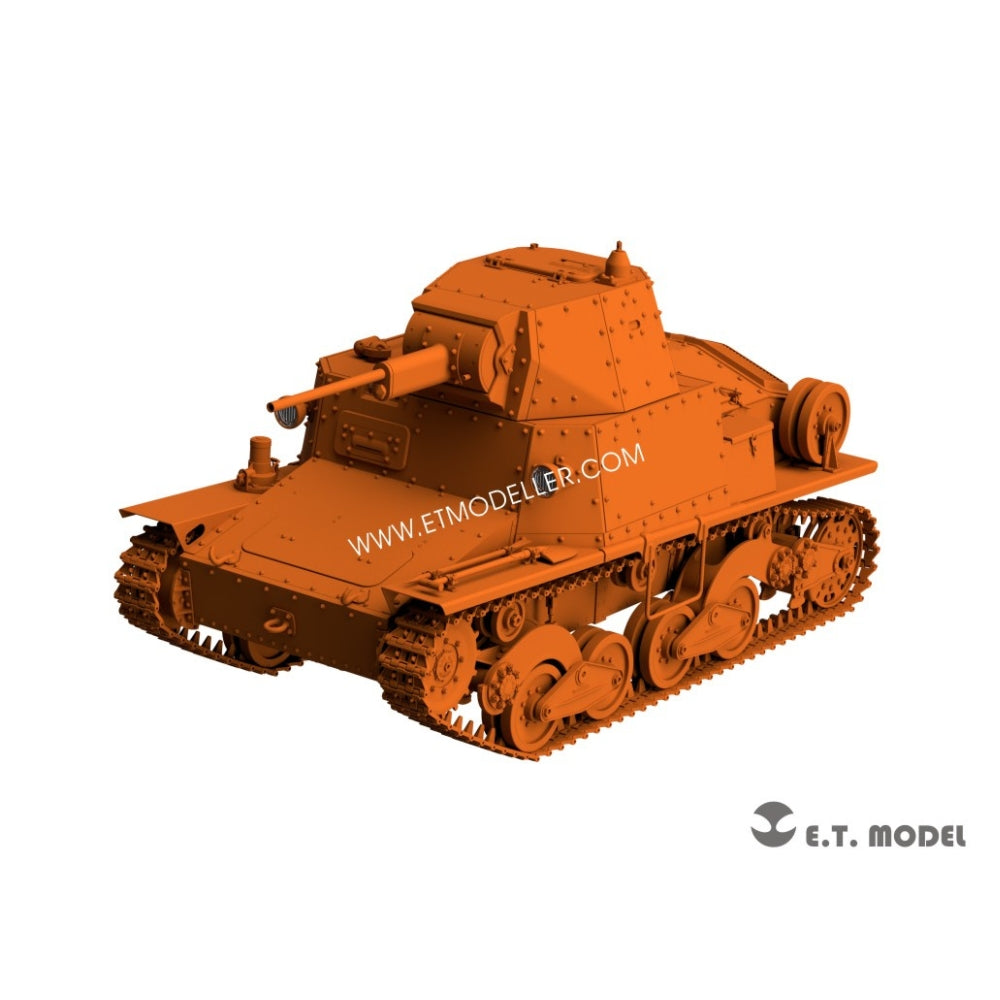 E.T Model Z3501 Carro Armato L6/40 Italian Light Tank Z3501 1:35 Model Kit