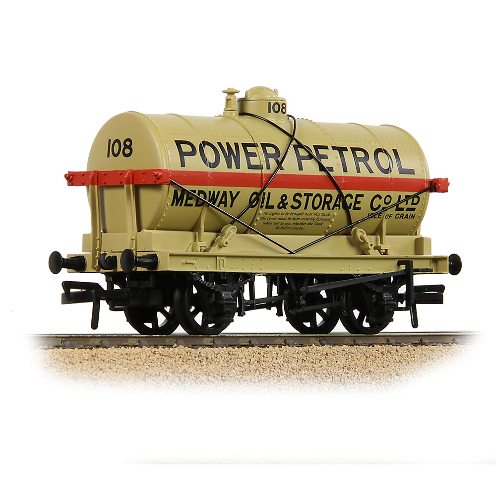 Bachmann Branchline 37-688 14T Tank Wagon 'Power Petrol' Buff OO Gauge