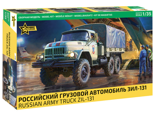 Zvezda 3706 Russian Army Truck ZiL-131 1:35 Model Kit