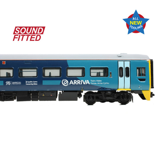 Graham Farish 371-854SF Class 158 2-Car DMU 158824 Arriva Trains Wales (Revised) N Gauge