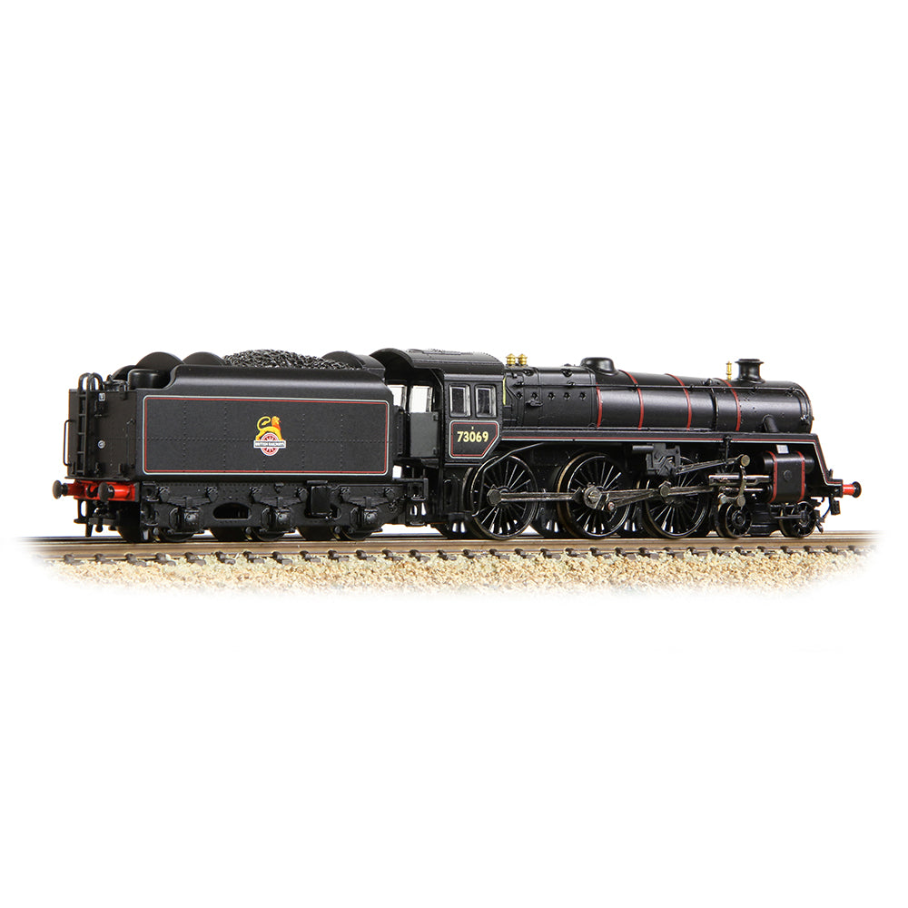 Graham Farish 372-730A BR Standard 5MT with BR1C Tender 73069 BR Lined Black (Early Emblem) N Gauge