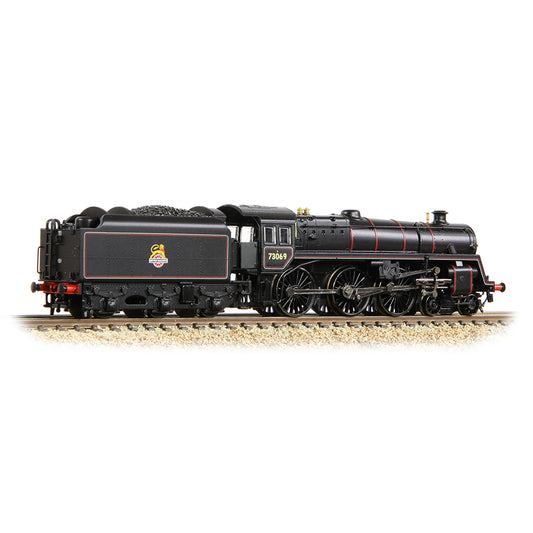Graham Farish 372-730A BR Standard 5MT with BR1C Tender 73069 BR Lined Black (Early Emblem) N Gauge