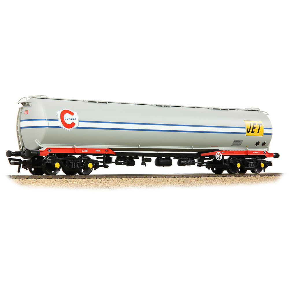 Bachmann Branchline 38-109 BR 102T TEA Bogie Tank Wagon 'Jet-Conoco' Light Grey OO Gauge