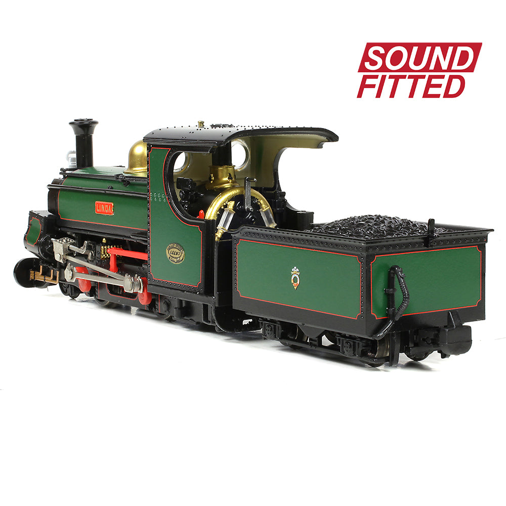 Bachmann Narrow Gauge 391-135SF Mainline Hunslet 2-4-0STT 'Linda' Ffestiniog Railway Green OO9 Gauge