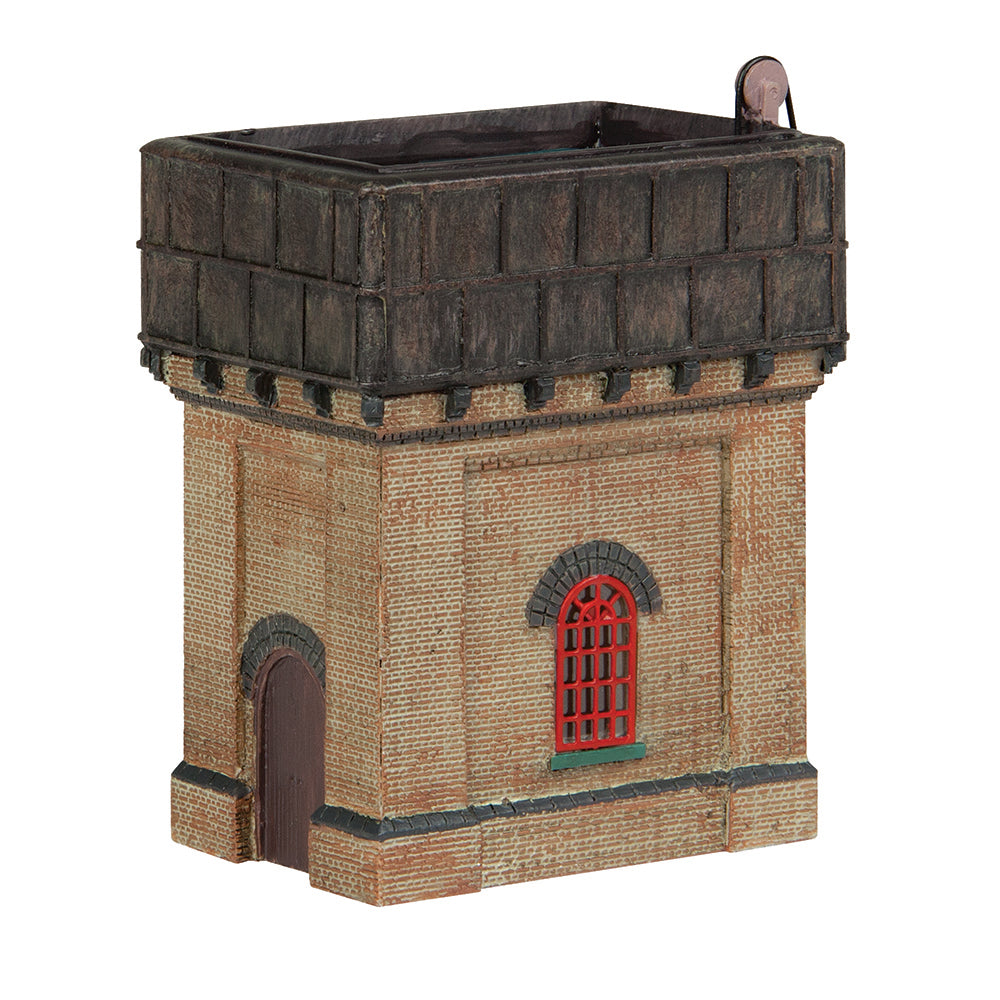 Scenecraft 42-0003G Brick Base Water Tower Green N Gauge