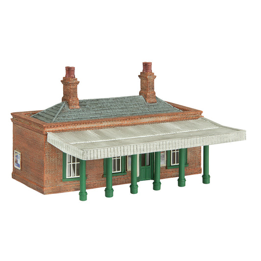 Scenecraft 42-0045G Suburban Station Green N Gauge