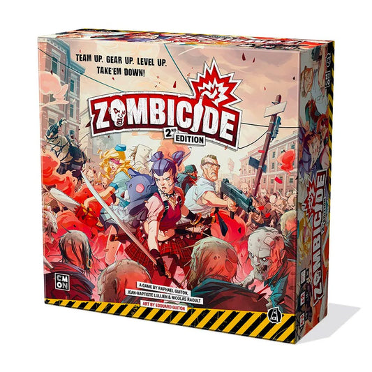 Zombicide 2nd Edition Board Game CMON 1-6 Players - 60min - 14+
